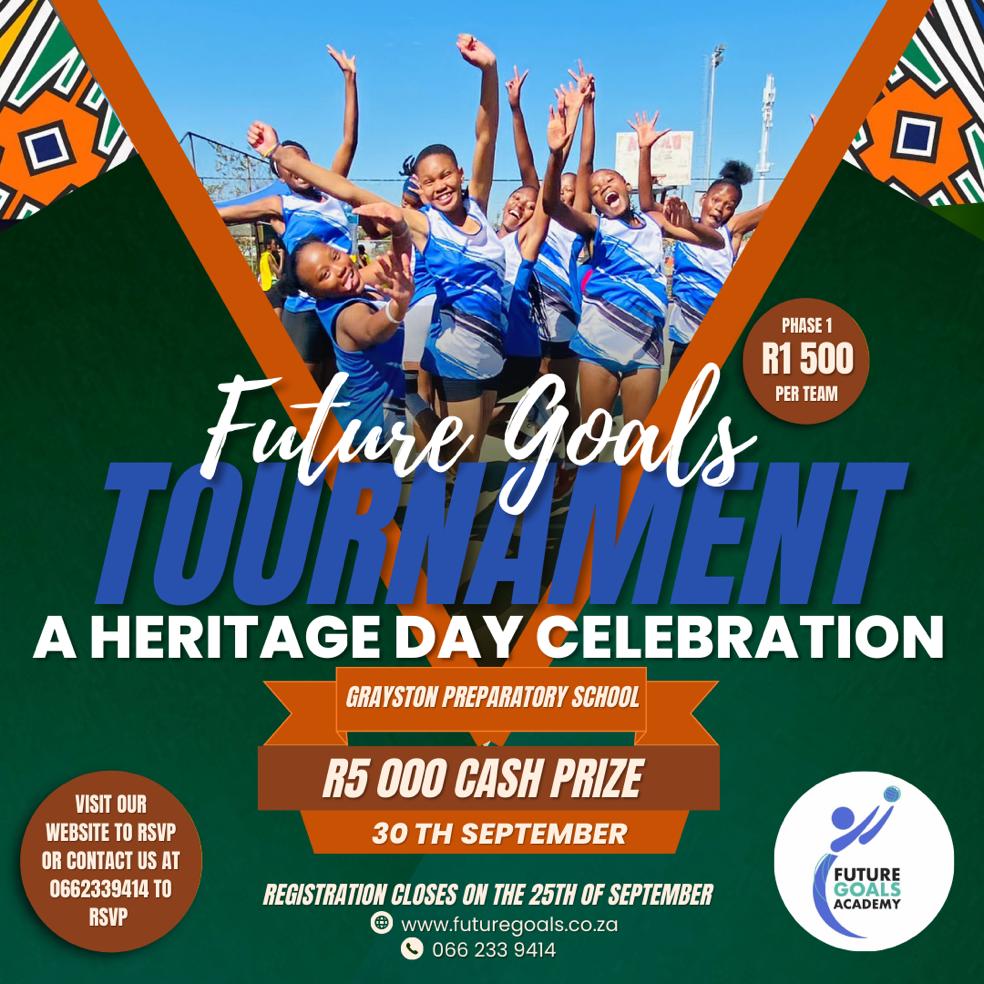 An image involving the details of the Heritage Day Tournament